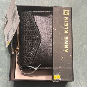 Anne Klein Black Sparkle Wallet